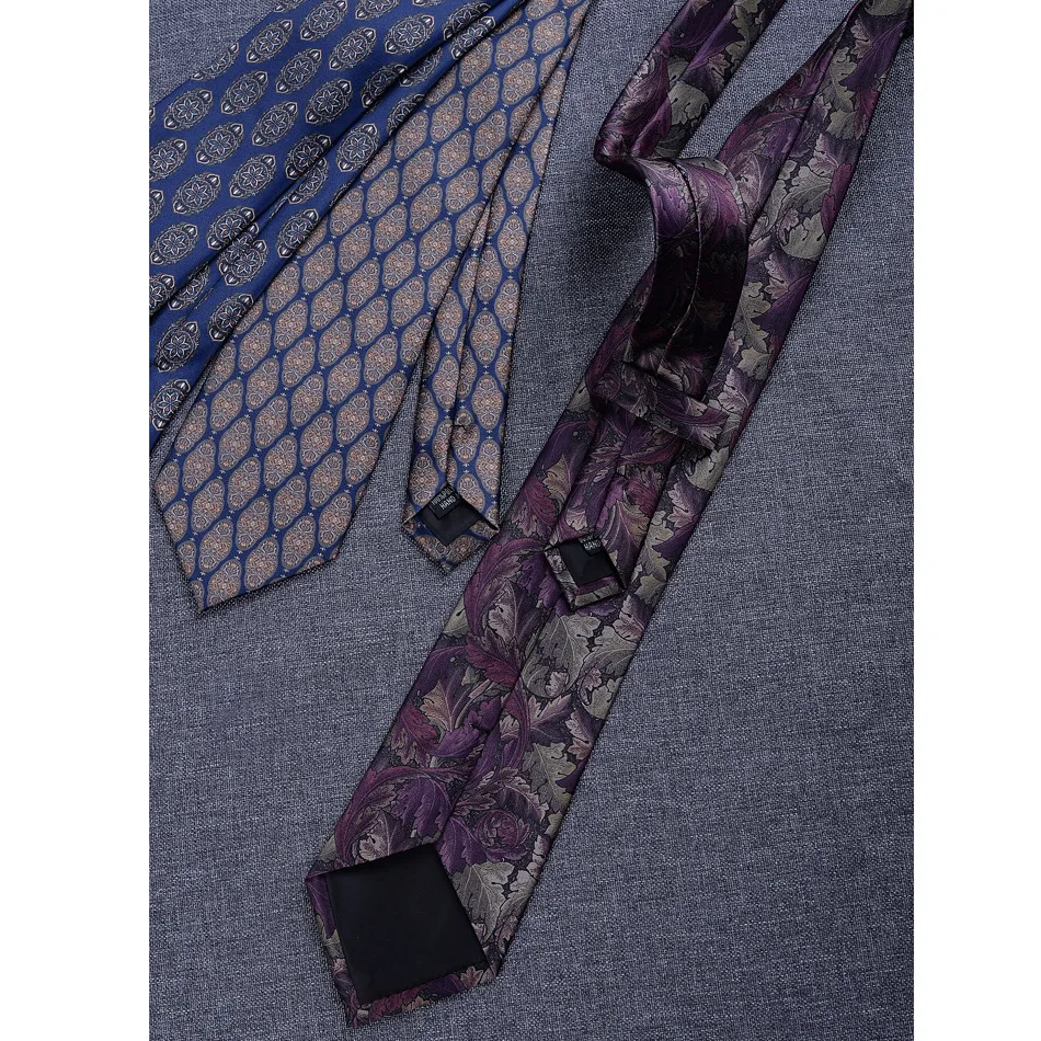New 8CM Mens Necktie Print Patterns Classic Ties For Man Groom Groomsman Imitation Silk Floral Neckwear Wedding Accessories