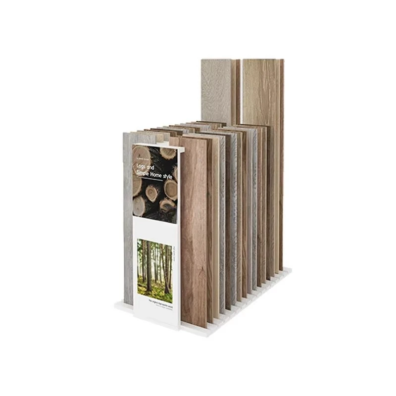 &c Factory Direct Sales Customized Foldable Modern Tile Ceramic Marble Flooring Stone Quartz Display Rack Exhibition