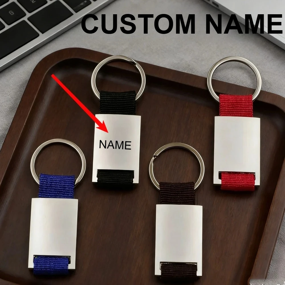 

Pendant Fashionable Wholesale Hardware Accessorie Buckle Car Key Chain Ring Metal Leather Custom Logo Keyring Spot Keychain Gift