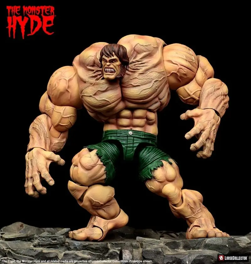 

Original Loosecollector Monster Hyde 1/12 Mr.hyde Super Villain Model Full Set 10" Dr William Jekyll Action Figure Toys Gifts