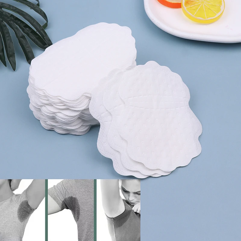 40Pcs Unisex Sweat Pads Summer Deodorants Underarm Anti Perspiration Sweat Pads Disposable Armpit Absorb Sweat Shield Pads