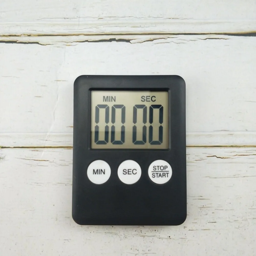 LCD Digital Countdown Timer For Yida Time Multifunctional Stopwatch Portable Meeting Exercise Study Office Gadget Clock Tool