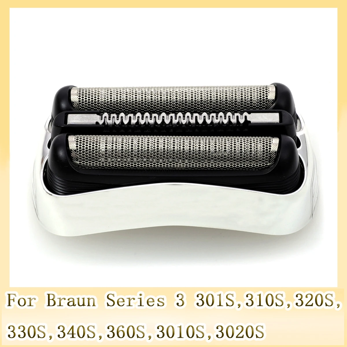 Replacement 21S Foil & Cutter Fit For Braun Series 3 301S,310S,320S,330S,340S,360S,3010S,3020S,3030S,3040,350CC,370CC,Cruzer6