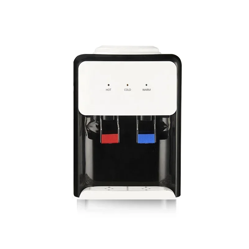 

Hot and cold water dispenser with electronic cooling