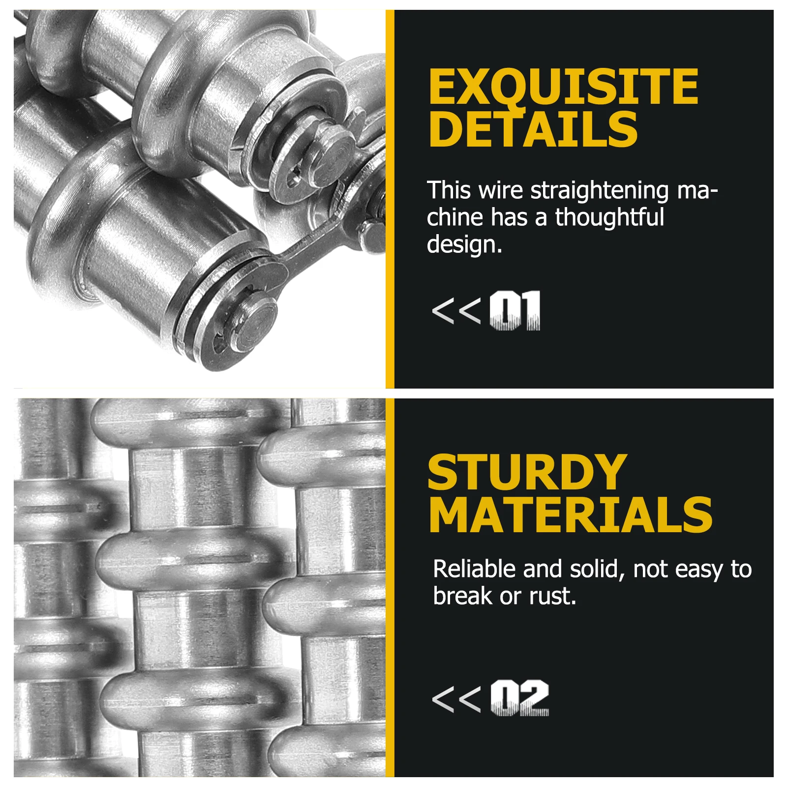 Wire Straightening Tool Metal Straightener for Jewelry Making Stainless Steel Aluminum Cable H held DIY Wire Tools