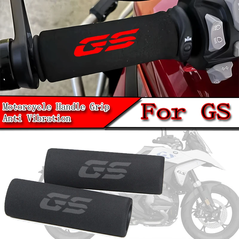 For GS G310GS F650GS 700GS 750GS 800GS 850GS 900GS  R1200GS 1250GS R1300GS ADV Motorcycle Modification Non-slip Black Foam Grip