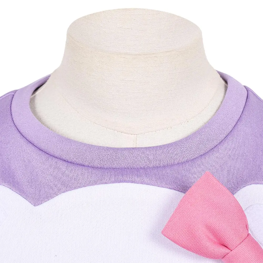 فستان بتصميم حالم الشيطان هنتر ميرا تأثيري للأطفال الفتيات منامة ملابس خاصة أزياء كرتونية ملابس الهالوين 6 إلى 14 سنة #4