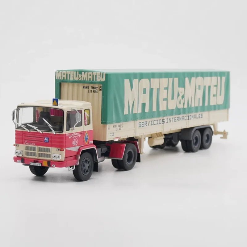 IXO 1:43 Scale Pegaso 2080 Alloy Heavy‑Duty Truck Tractor‑Trailer Model Replica Toy Collectibles Unique Gift Souvenirs