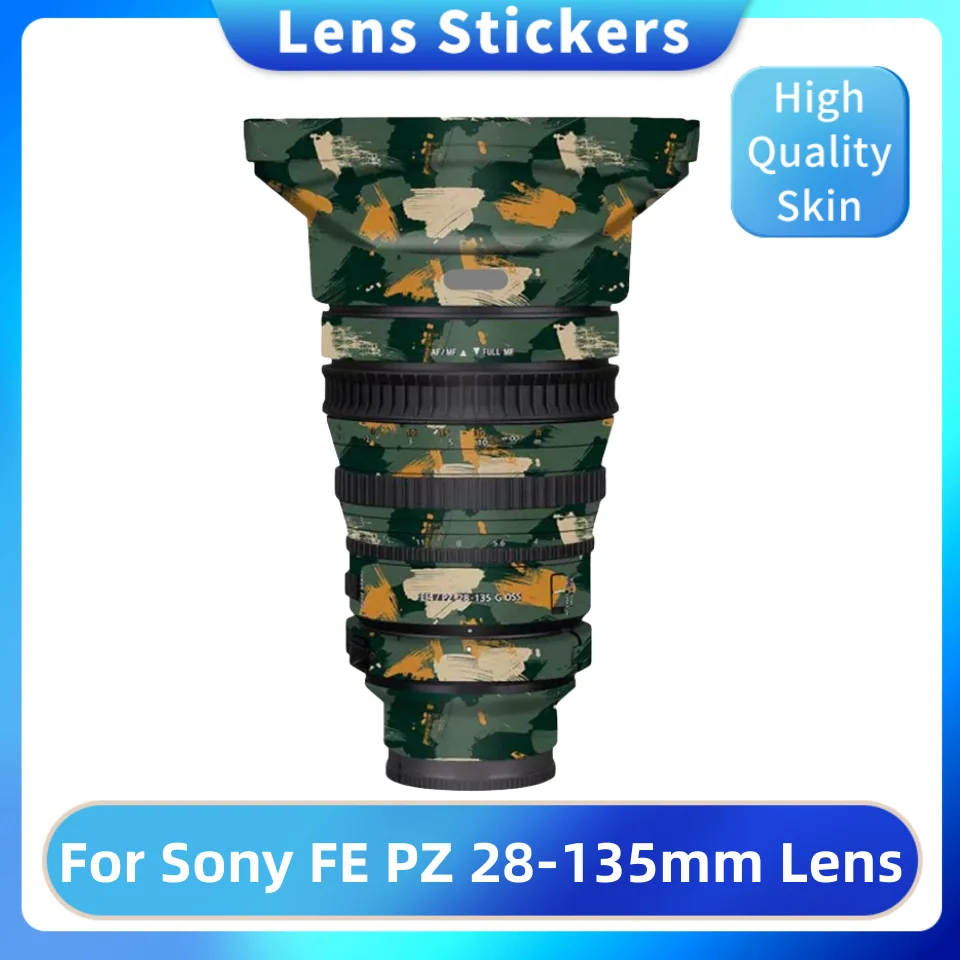 

FE 28-135 F4 Decal Skin Vinyl Wrap Film Lens Body Protective Sticker Protector Coat For Sony FE PZ 28-135mm F/4 G OSS SELP28135G