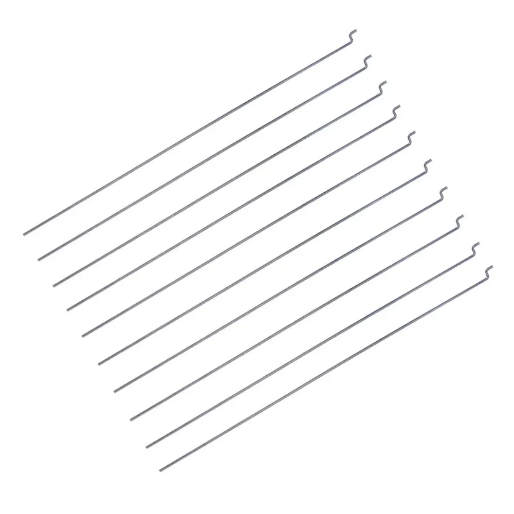 

20pcs Reusable Z-type Steering Gear Lever Metal Dia 1.2mm Pull Rod Length 20cm RC Plane Accessories Servo Lever