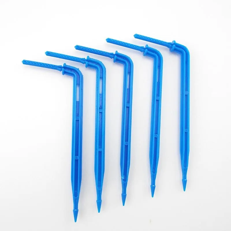 20/50pcs 3/5 mm Hose Garden Water Dropper Drip Arrow System Greenhouse Drip Arrow Gardening Irrigation System Micro Flow Dripper