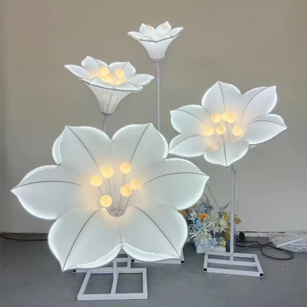 Modern Morning Glory Wedding Lights Festive AtmosphereLED Light for Party Stage Road Lead Background Decoration