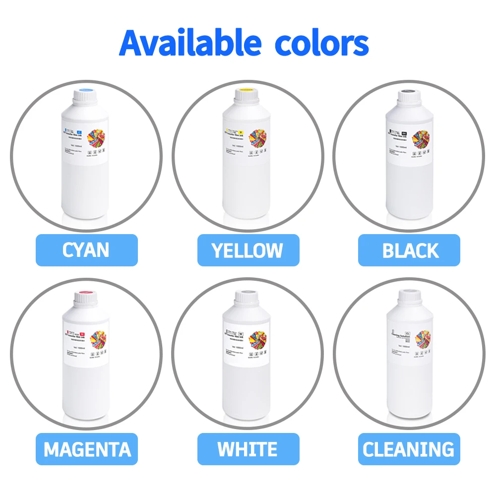 1000ml/quality dtf inks for Epson xp600 i3200 1390 DX5 DX7 4720 L1800 L805 DTF printer