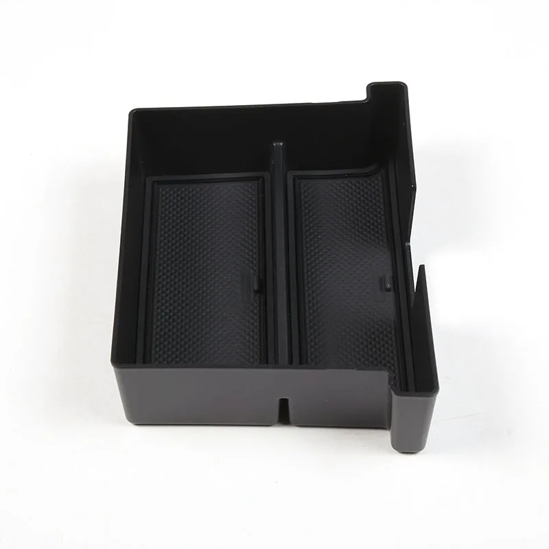 For Land Rover Discovery Sport 2024 ABS Black Car Armrest Storage Box Center Console Tray Organizer Tidying Car Accessories