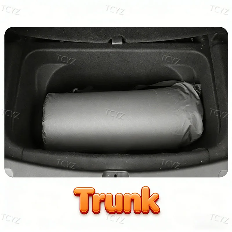 for Tesla Model Y 2020-2026 Juniper Self-Inflating Car Air Mattress Portable Suede Travel Mattress Camping Outdoor Sleeping Pad