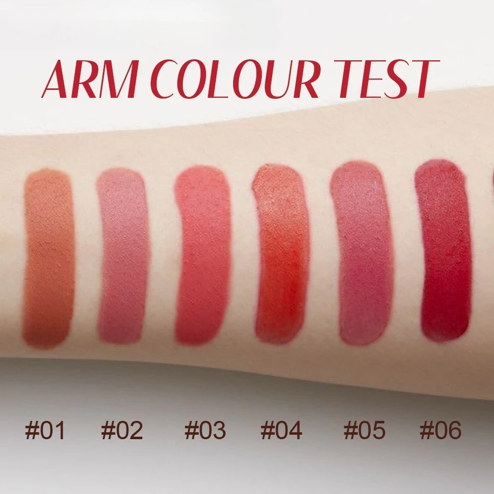 Lápiz labial de la suerte, fórmula ligera a prueba de plumas, textura que no se seca para mujeres y niñas, uso diario con embalaje de símbolo de buena suerte