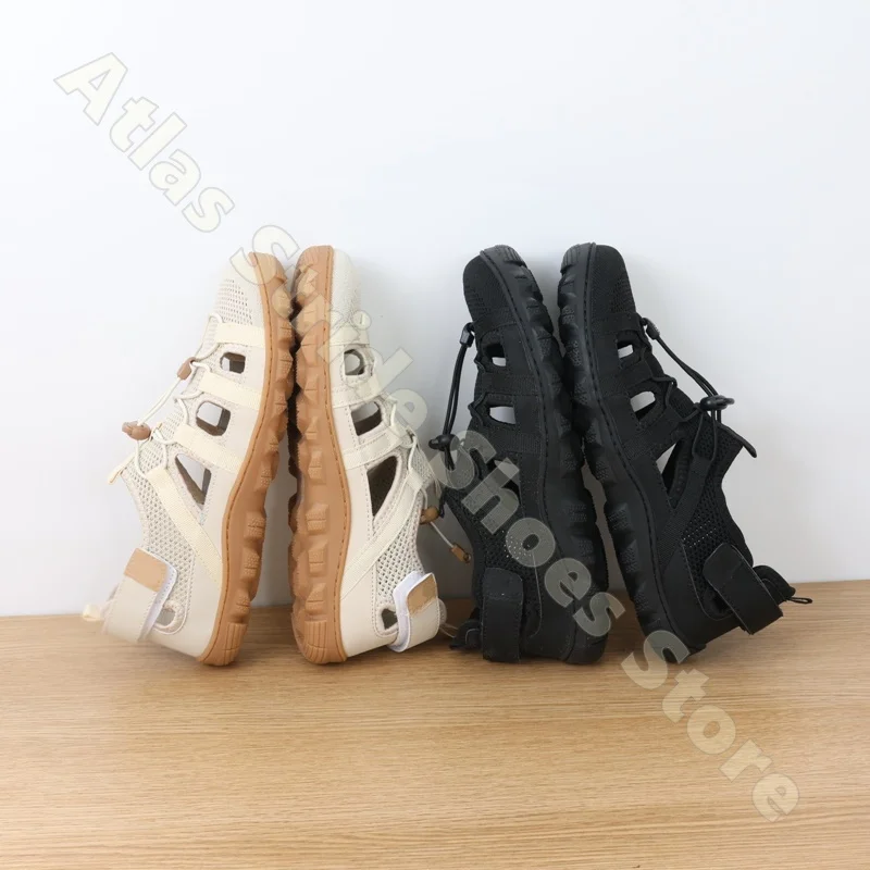 

Men's Air Mesh Hiking Sandals Adjustable Buckle Anti-Skid Thick Sole Breathable Quick-Dry Supportive Outdoor Trekking Sandals