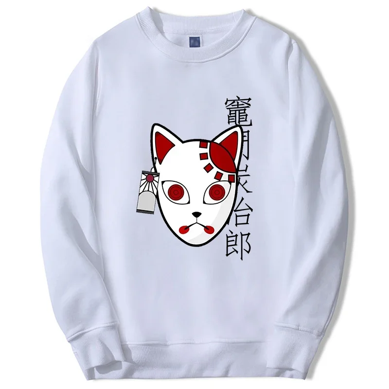 

2024 Hot Japan Anime Hoodies Men Women Tanjirou Graphic Sweatshirt Crewneck Fleece Hip Hop Moletom