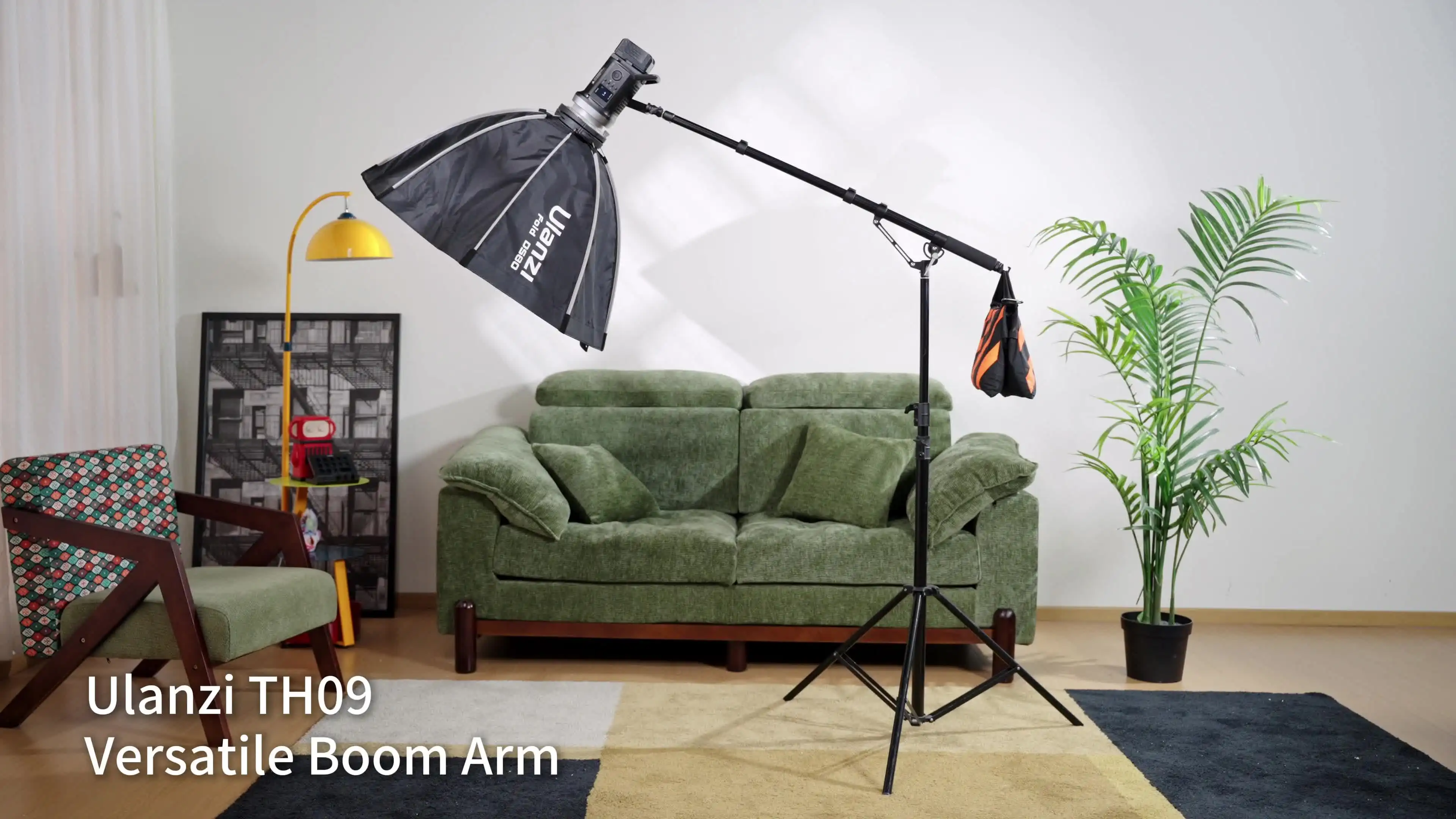 Ulanzi TH09 Boom Arm Versatile 3-Section Length Aluminum Alloy