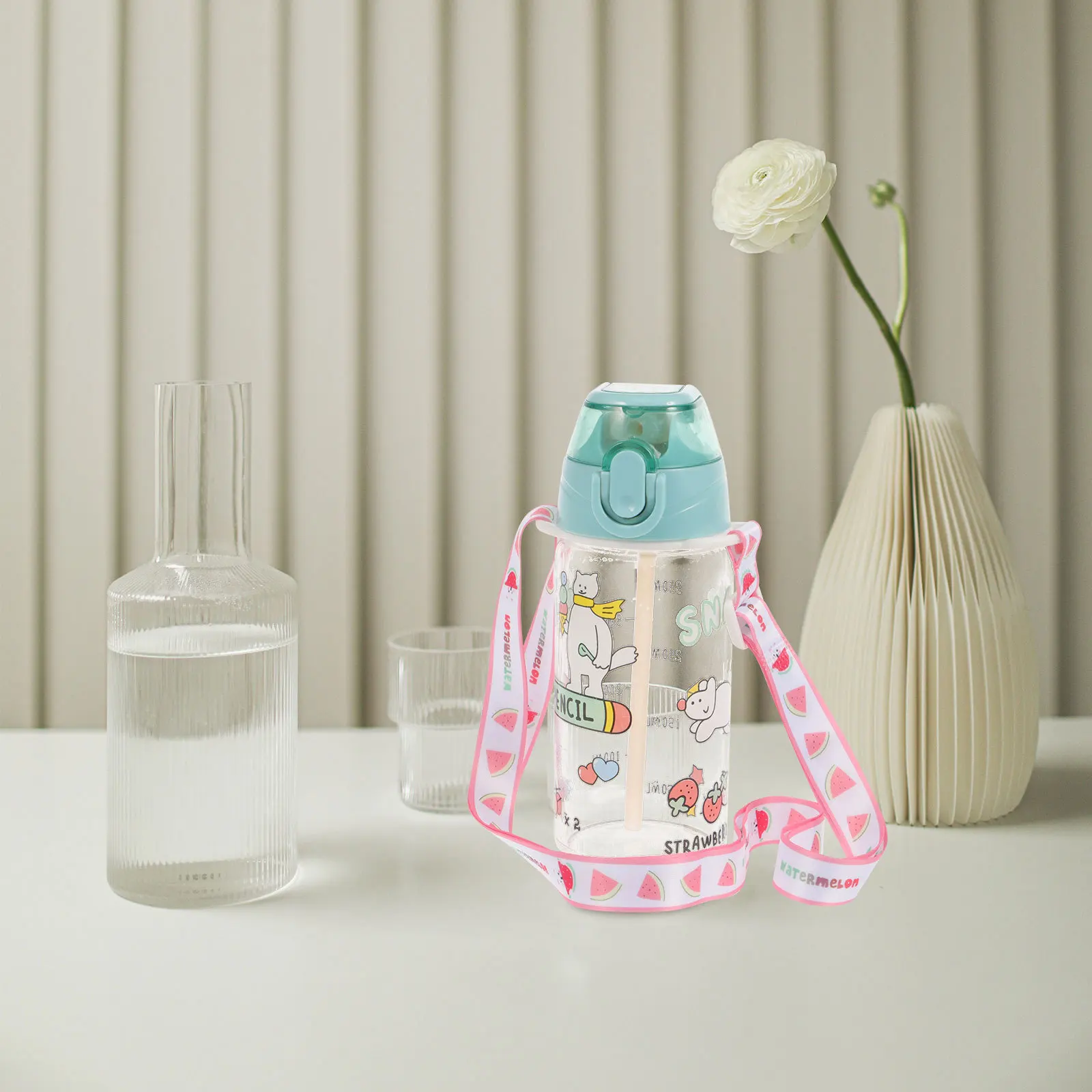 

2pcs Water Bottle Carrier Strap Adjustable Wear-Resistant Bottle Sling For Hiking Camping Outdoor Travel Kettle Holder Portable