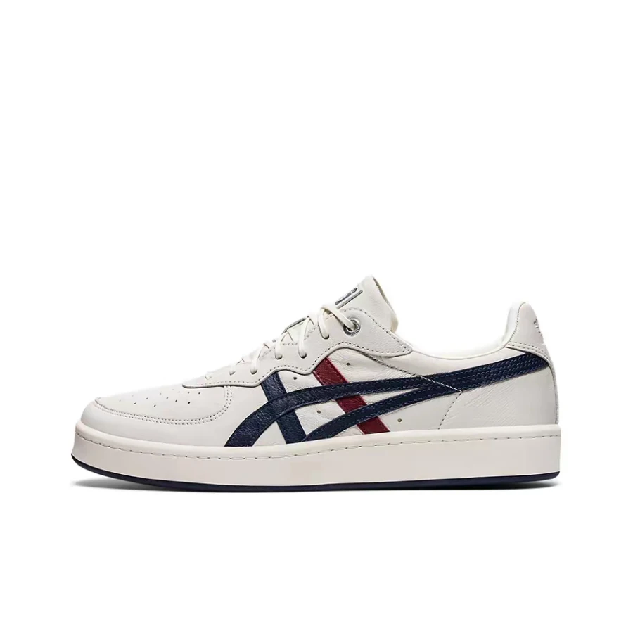 Onitsuka Tiger GSM Unisex Beige Low-Top Sneakers  Retro-Style Snug-Fit Breathable Durable Cushioned Design 1183A803-100
