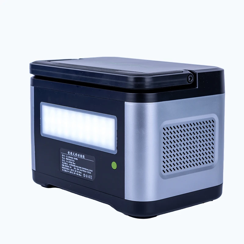 

Solar 500W MPPT Pure Sine Wave LiFePO4 40Ah/500Wh Flashlight Camping Home Outdoor Portable Station 220V/110V Solar Panel