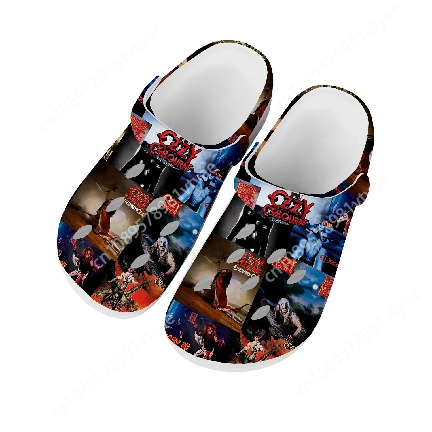 Ozzy Osbourne Metal Rock Singer Pop Home Clogs Custom Water Shoes Mens Womens Teenager Shoes Clog Breathable Beach Hole Slippers