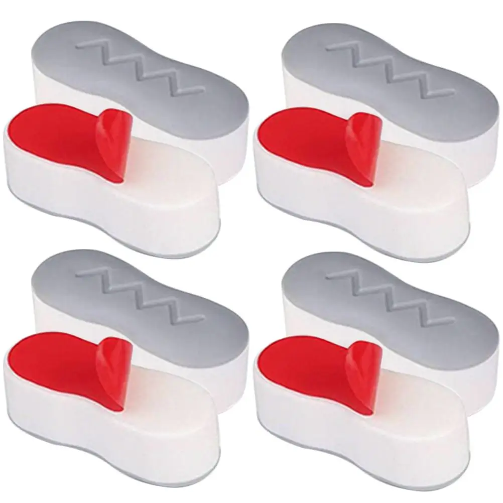 

8 Pcs Toilet Seat Gasket Lid Bumpers Buffer Pads Replacement Kit Tpu Home Gaskets Toilet Cushioning Universal Bidet Attachment