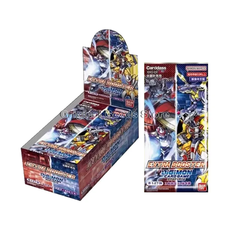 Original Digimon Card Chinese DTCG EXC Series Genuine Bandai Anime Collection Cards Board Table Battle Game Toys Children Gifts