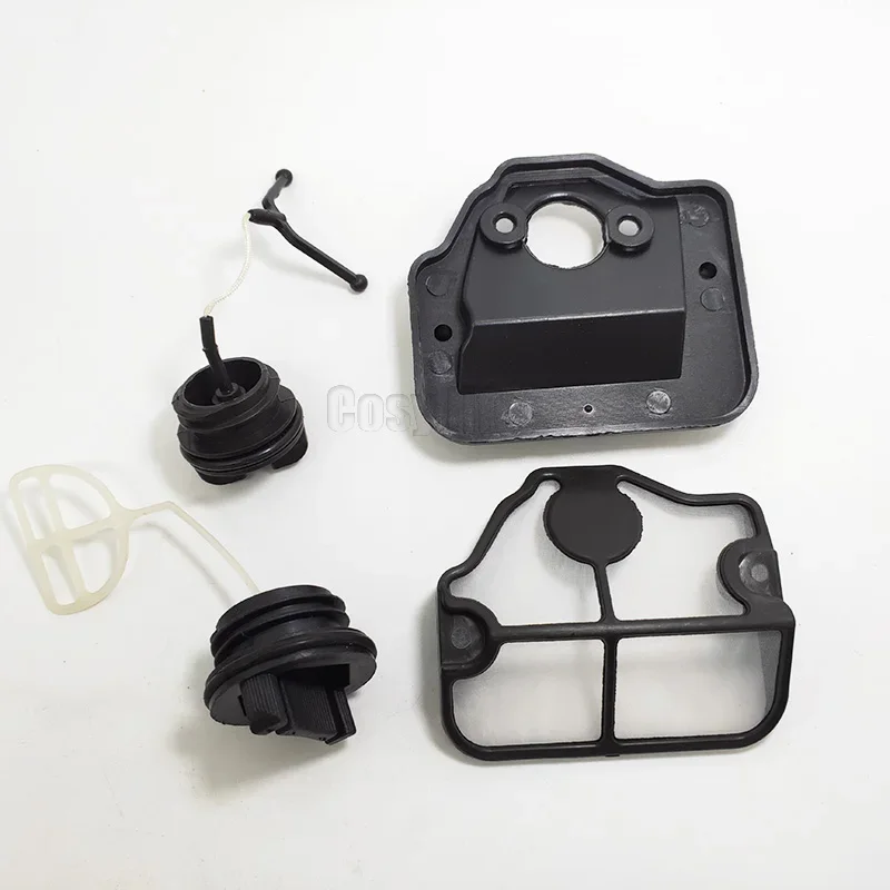 Kit de filtro de ar para tampa de óleo de combustível de gás para Husqvarna 36 41 136 137 141 142 Motosserra Equipamentos elétricos Peças de ferramentas