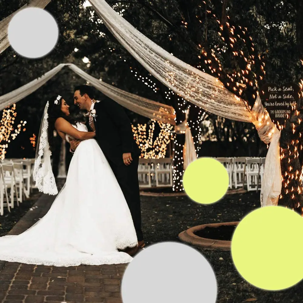 LED16 컬러 플로팅 풀 라이트 40cm 풍선 수영장 비치 볼 수영장 해변 잔디 파티 볼 라이트