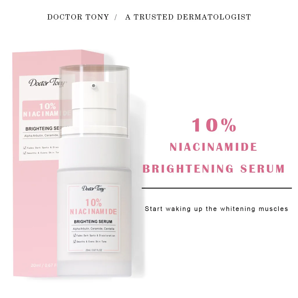 

Doctor tony 10% nicotinamide essence brightens moisturizes Reduce black spots repairs serum Skin care