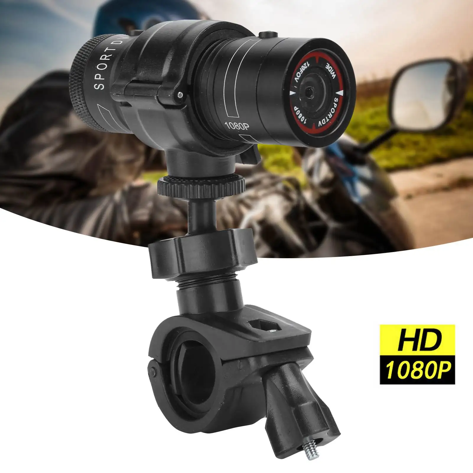 1080P High Definition Outdoor Sport DVR Video Camera Car Motorcycle Bike Driving Recorder Bike Driving Recorder Driving Recorder