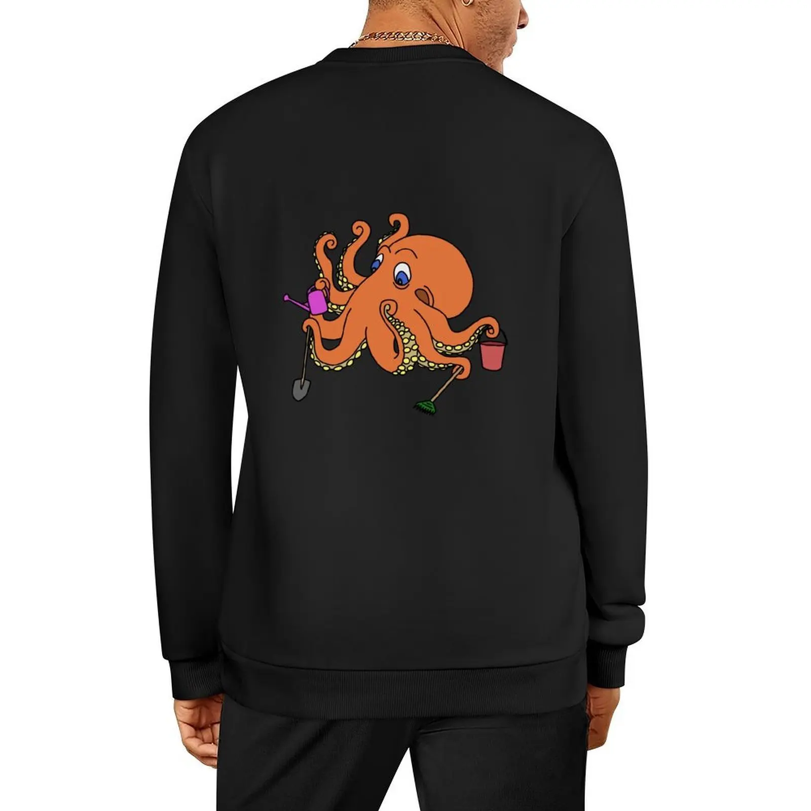 

Octopus's Garden Pullover blouse clothes for men korean style clothes tracksuit new hoodies and sweatshirts