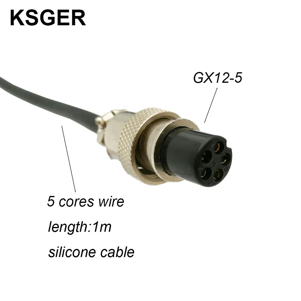 KSGER T12 Soldering Iron FX9501 Handle Aluminum Alloy Carbon Fiber For STM32 OLED Station Welding Tips Electric Tools V2.1S