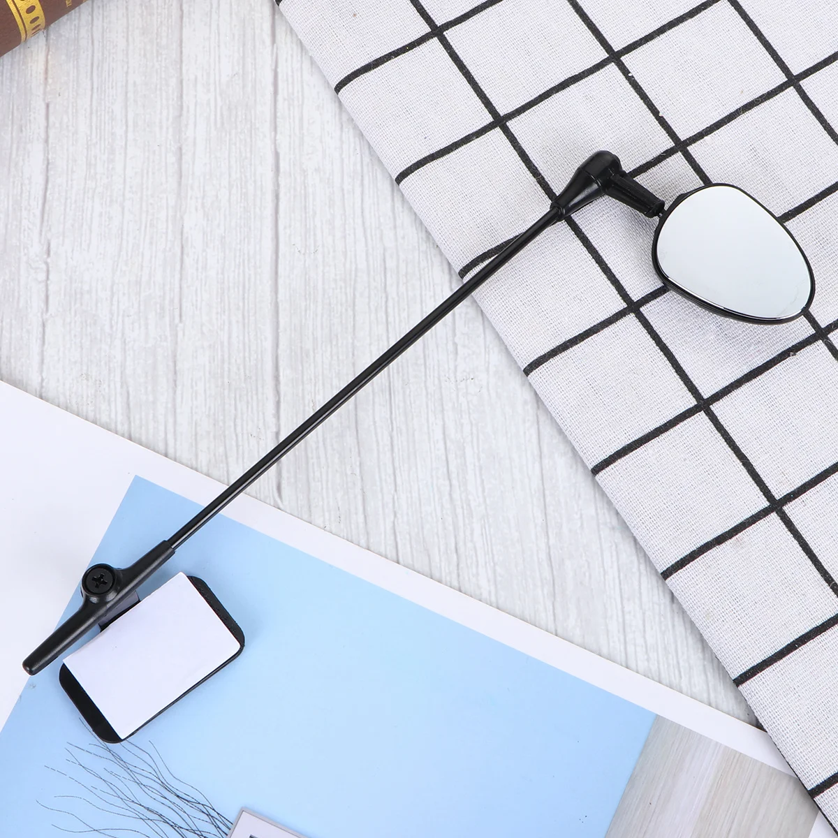 

Foldable Bike Mirror Adjustable 360° Viewing Lightweight Crystal Clear View Mirror for Bike Cycling Safety