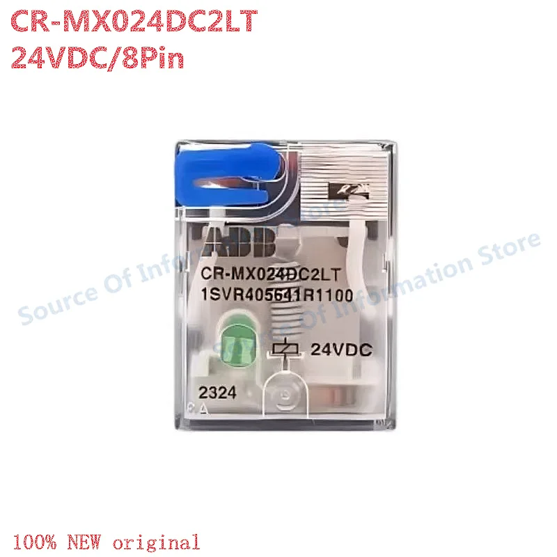 

5Pcs ABB CR-MX024DC2LT 24VDC 8-Pin Intermediate Relay for Electrical Engineering