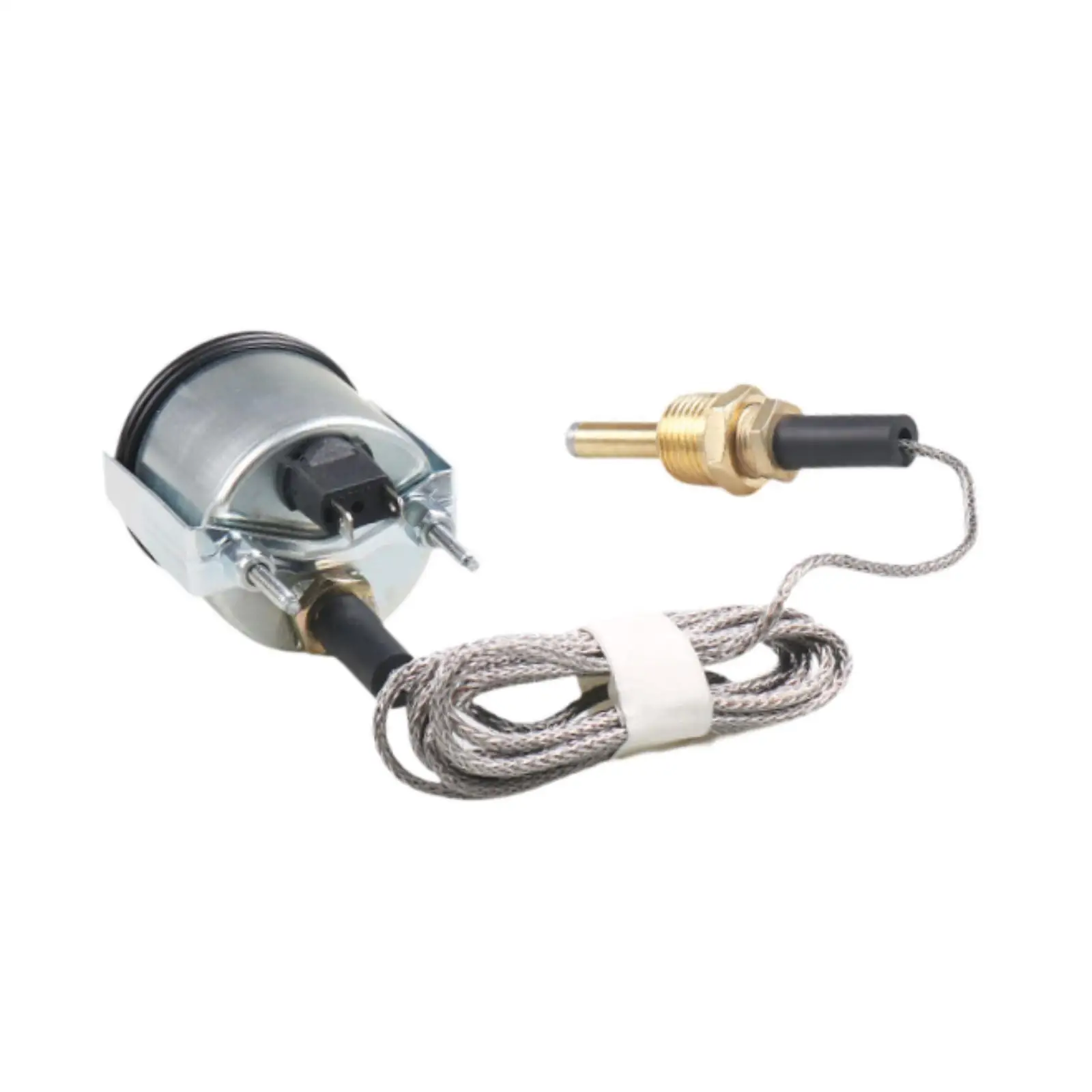 

Pointer Mechanical Water Temperature Gauge 56 mm DC 12V Double Scale 40-130 Celsius / 110-265 Fahrenheit for Automotive RV