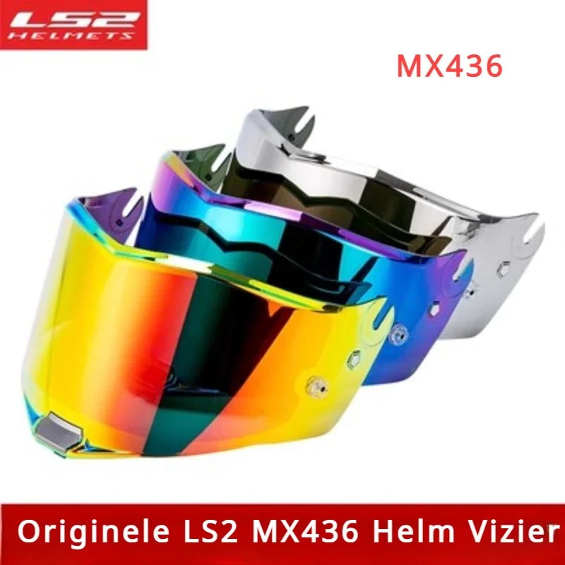 Original LS2 MX436 Helm Vizier Clear Pinlock parche antiniebla Geschikt Voor LS2 Pioneer Evo Helm Lens película antiniebla