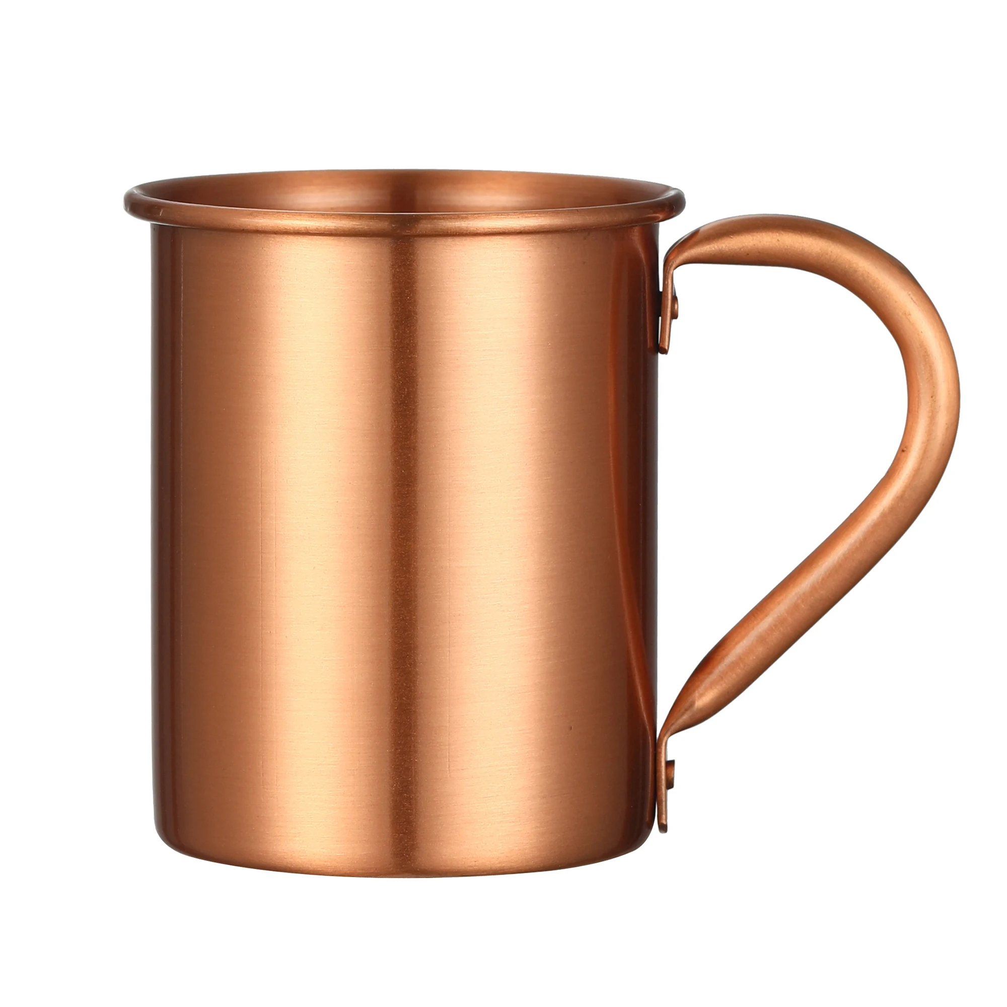 Mule Copper Mug - 銅製モスクワミュールマグカップ、耐久性のある銅製ビールマグカップ、コーヒーマグカップ、ミルクカップ、純銅カップ、ドリンクウェア