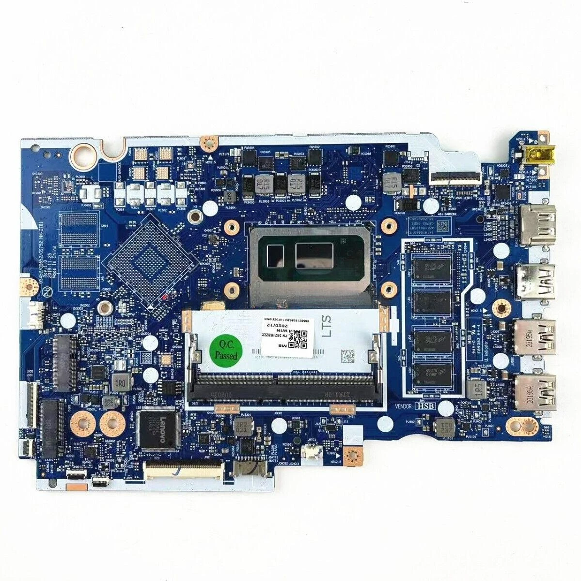 5B21B36535 NM-C781 For Lenovo ideapad 3-15IML05 main board