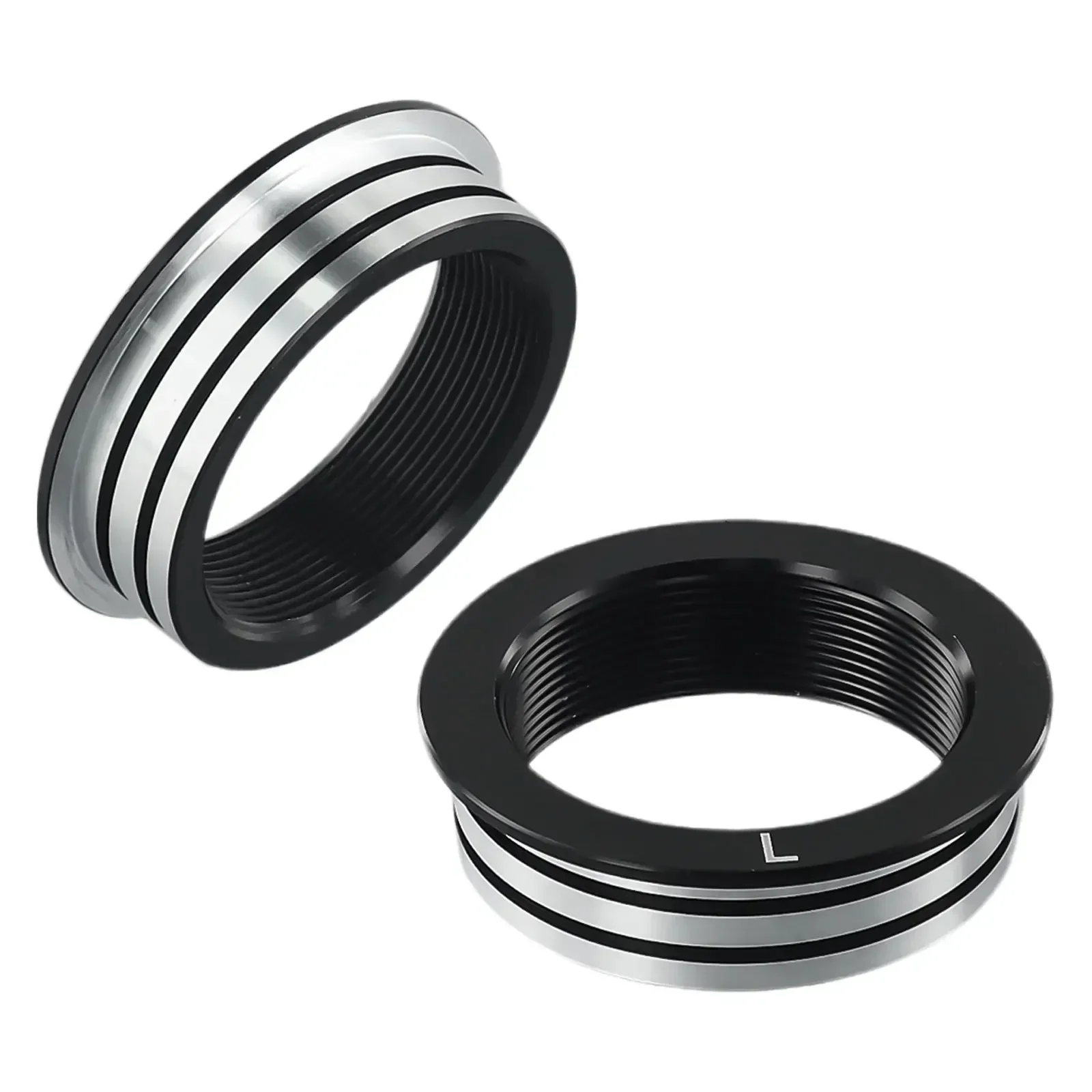 1 Pair Bicycle Bottom Bracket Conversion Adapter 42mm BB30 To BSA Converter With O-ring For Many Bottom Brackets Parts