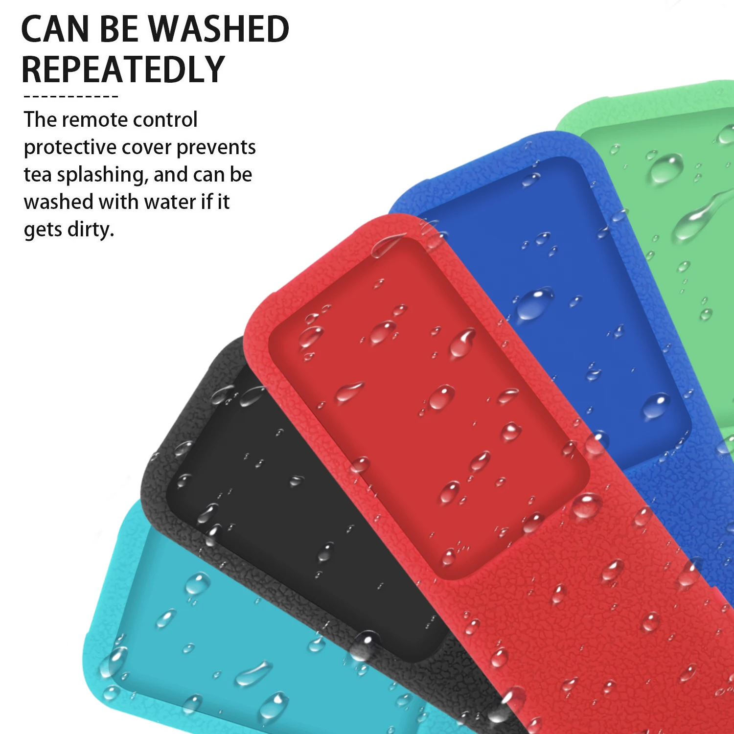 Funda de silicona colorida apta para reproductor Amazon Fire TV Stick CV98LM YMX-01, funda protectora lavable y agradable para la piel a prueba de golpes