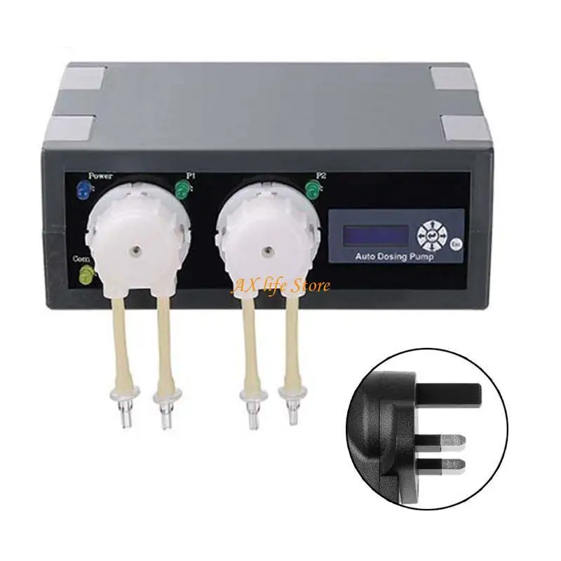 

J2HA DP2 Auto Dosing Automatic Doser for Marine Reef Aquarium Fish for Tank Titration System Peristaltic