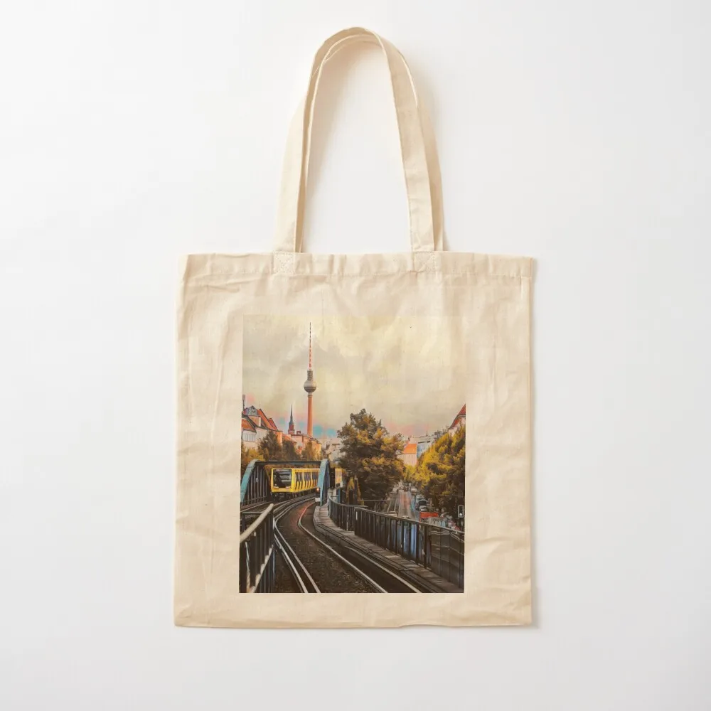 Berlin Cityscape Tote Bag