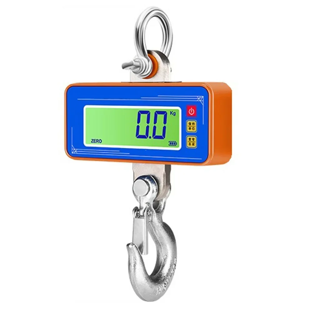 1pcs P3 Waterproof Digital Hanging Scale Crane Hook Scale 1500kg With Remote Control OCS-P3 0-1500KG Electronic Scale