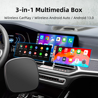 Ezonetronics CarPlay Android Ai Box Wired To Wireless carplay Android  Octa-core 4G+64G 8G+128GPlug and Play Support HDMI output