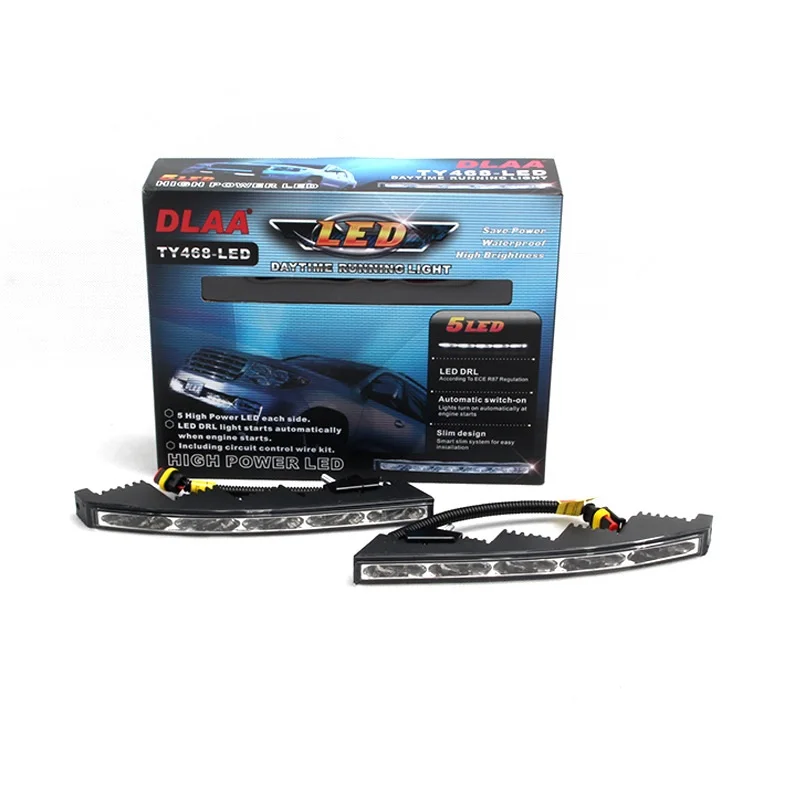 

Car LED Daytime Running Light For TOYOTA Land Cruiser FJ200 2008 2009 2010 Fog Lamp Modification Set