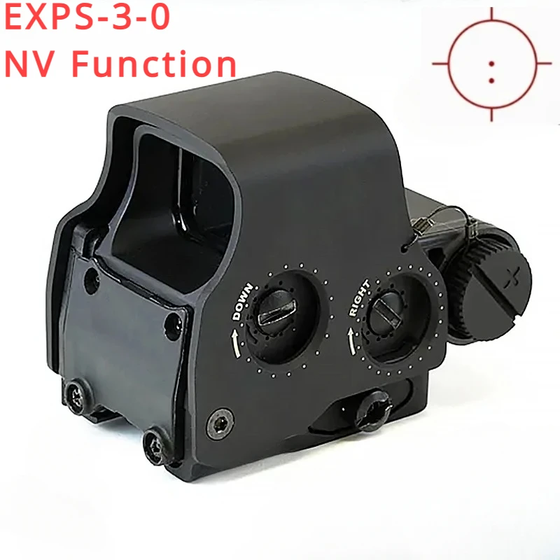 

Highest Version EXPS3-0 558 Red Dot Sight Night Vision Compatible for Rifle Shotgun Weapon Picatinny Mount Shocckproof Full LOGO