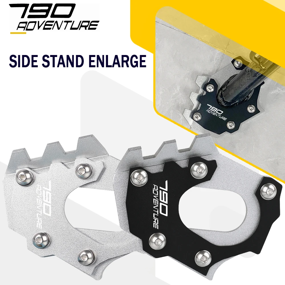 

For KTM 790 Adventure S R 790ADVENTURE 790 ADVENTURES ADVENTURER 2019 2020 Motorcycle Side Stand Enlarge Pad Kickstand Extension